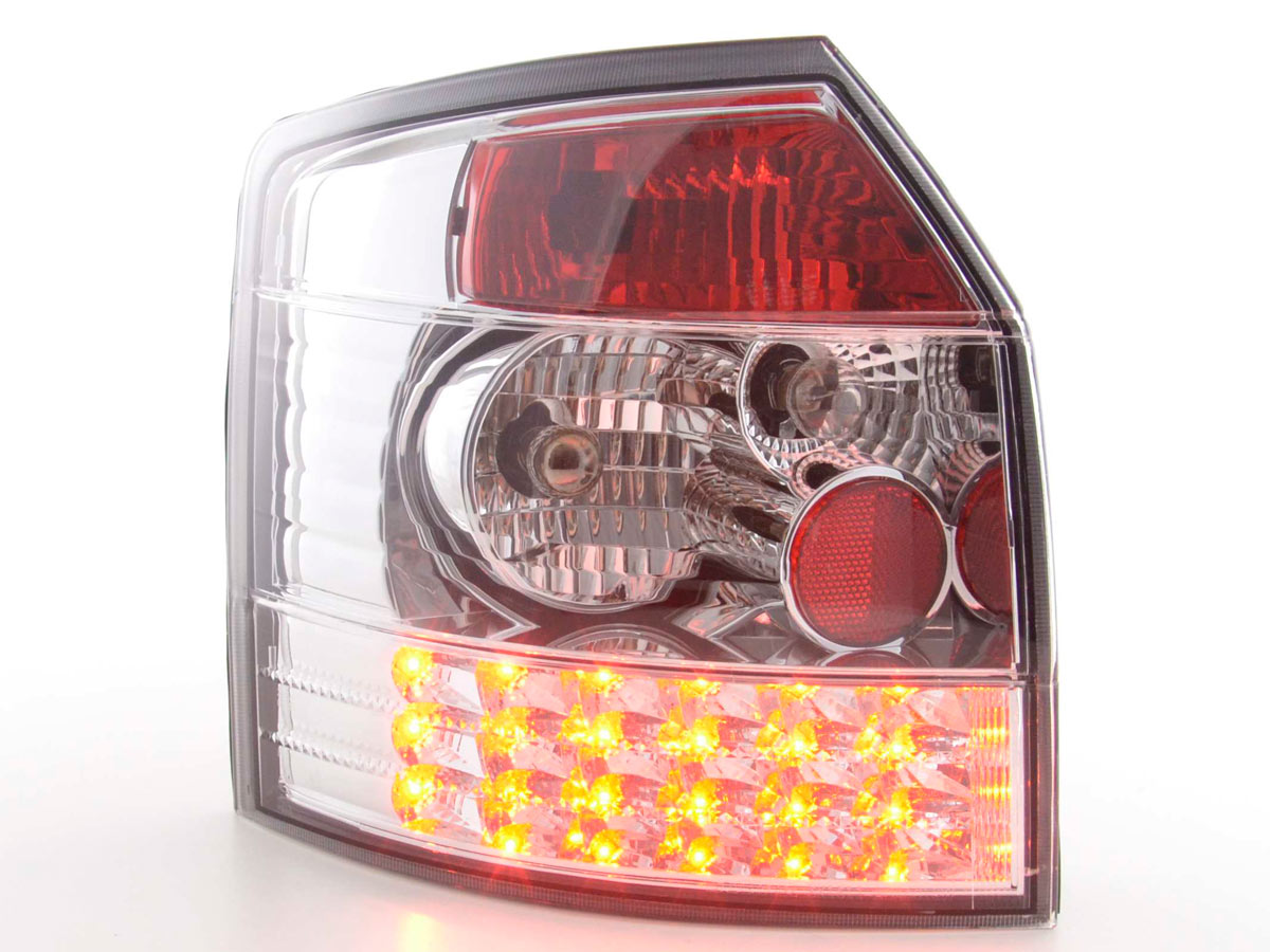 LED Rückleuchten Set Audi A4 Avant Typ 8E 01-04 chrom LED Rückleuchten Set Audi A4 Avant Typ 8E 01-04 chrom